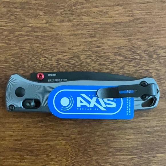 Benchmade Bugout - Alum Gry (3.24" Bohler M390) 535BK-4 - Picture 6 of 7